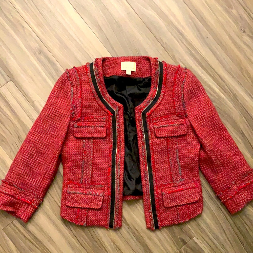 Hinge crop jacket